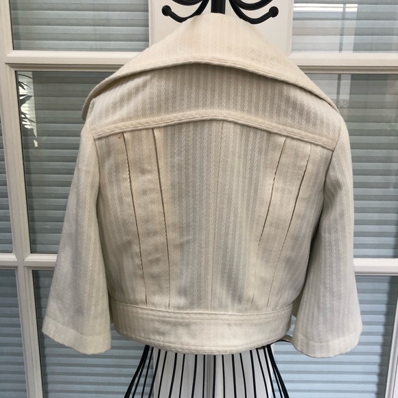 Cream Color Jacket. - Picture 2 of 5